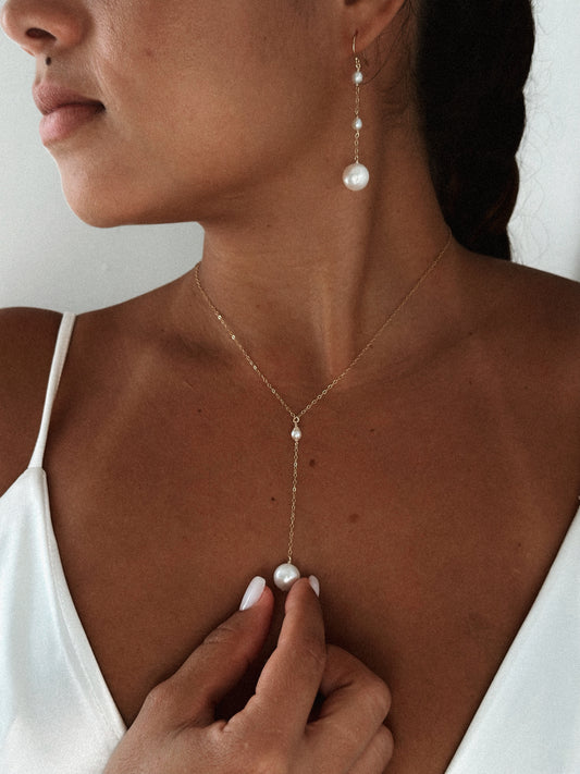 ÉCLAT D'IVOIRE - Boucles d'oreilles