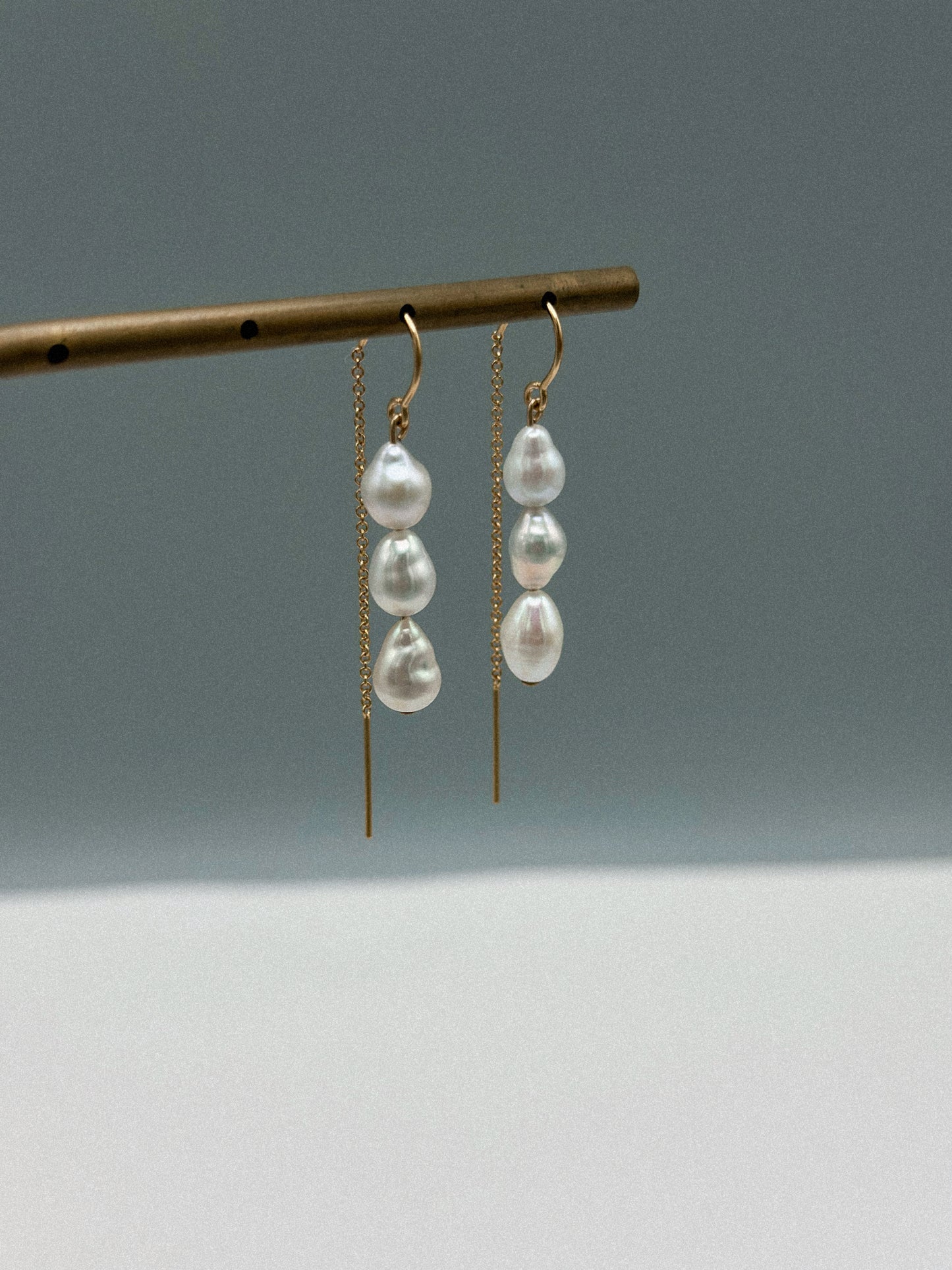 PERLA - Parure collier-boucles d'oreilles