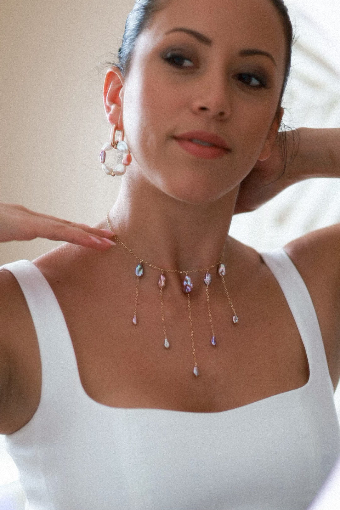LA CROISETTE - Collier