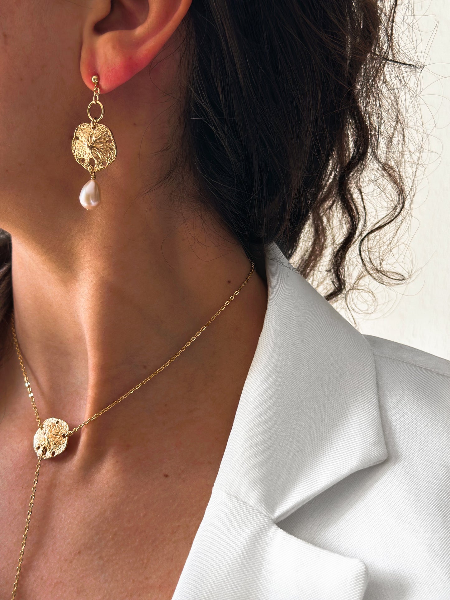 LOVE & SAND - Boucles d'oreilles