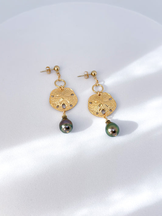 SHELL & SAND - Boucles d'oreilles