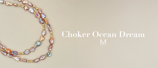 Collier Choker Ocean Dream : Élégance marine