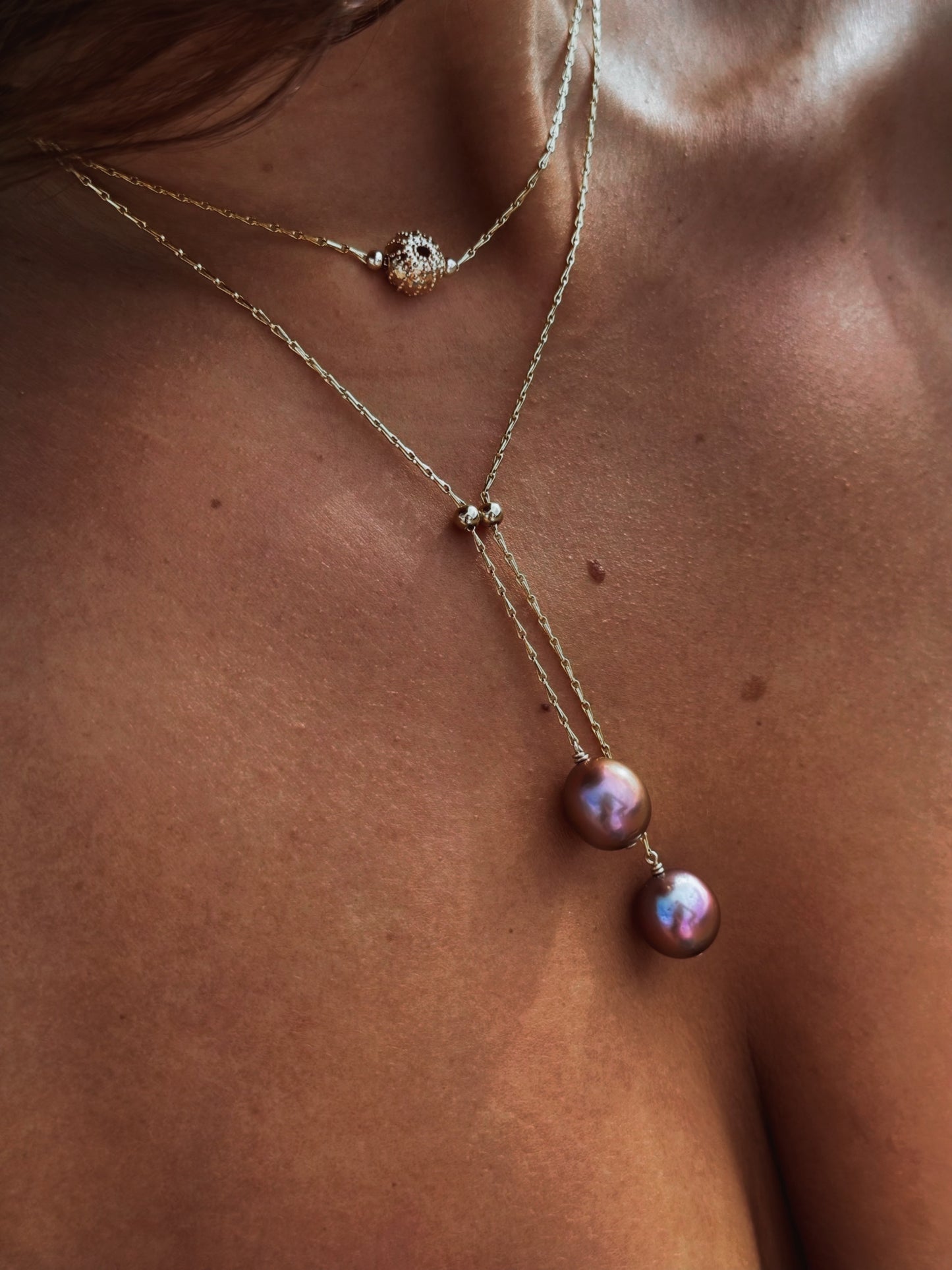 OURSIN DE FEU - Collier