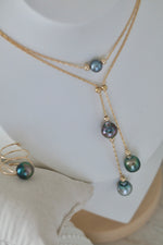 BALADE EN POLYNÉSIE - Parure collier - bague