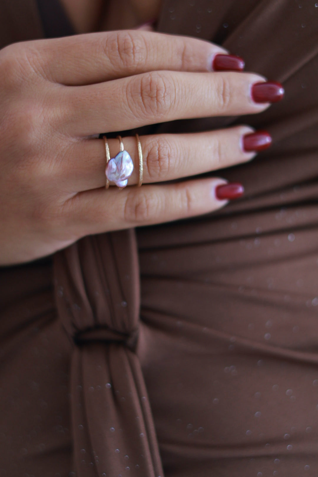 bague rive sud portée