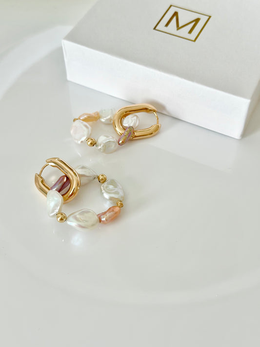 Boucle d'oreilles Divina et coffret