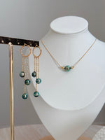 DEEP SEA - Parure collier - boucles d'oreilles