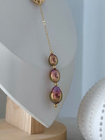 DE FEU & DE PASSION - Parure collier - boucles d'oreilles