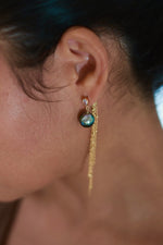 NUIT À BORA BORA - Boucles d'oreilles