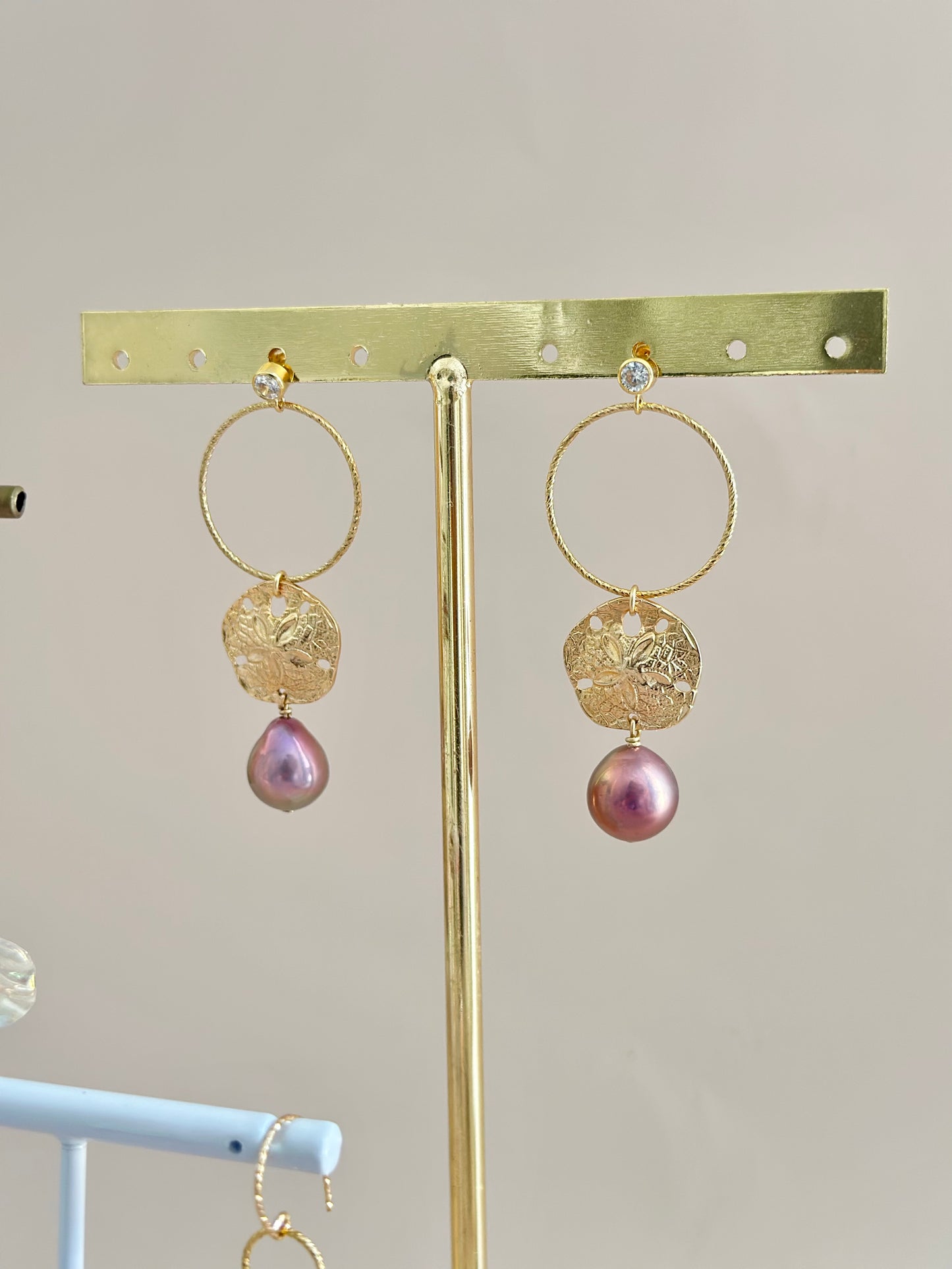 FIRE & SAND - Boucles d'oreilles