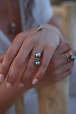 Bague Mercure portée