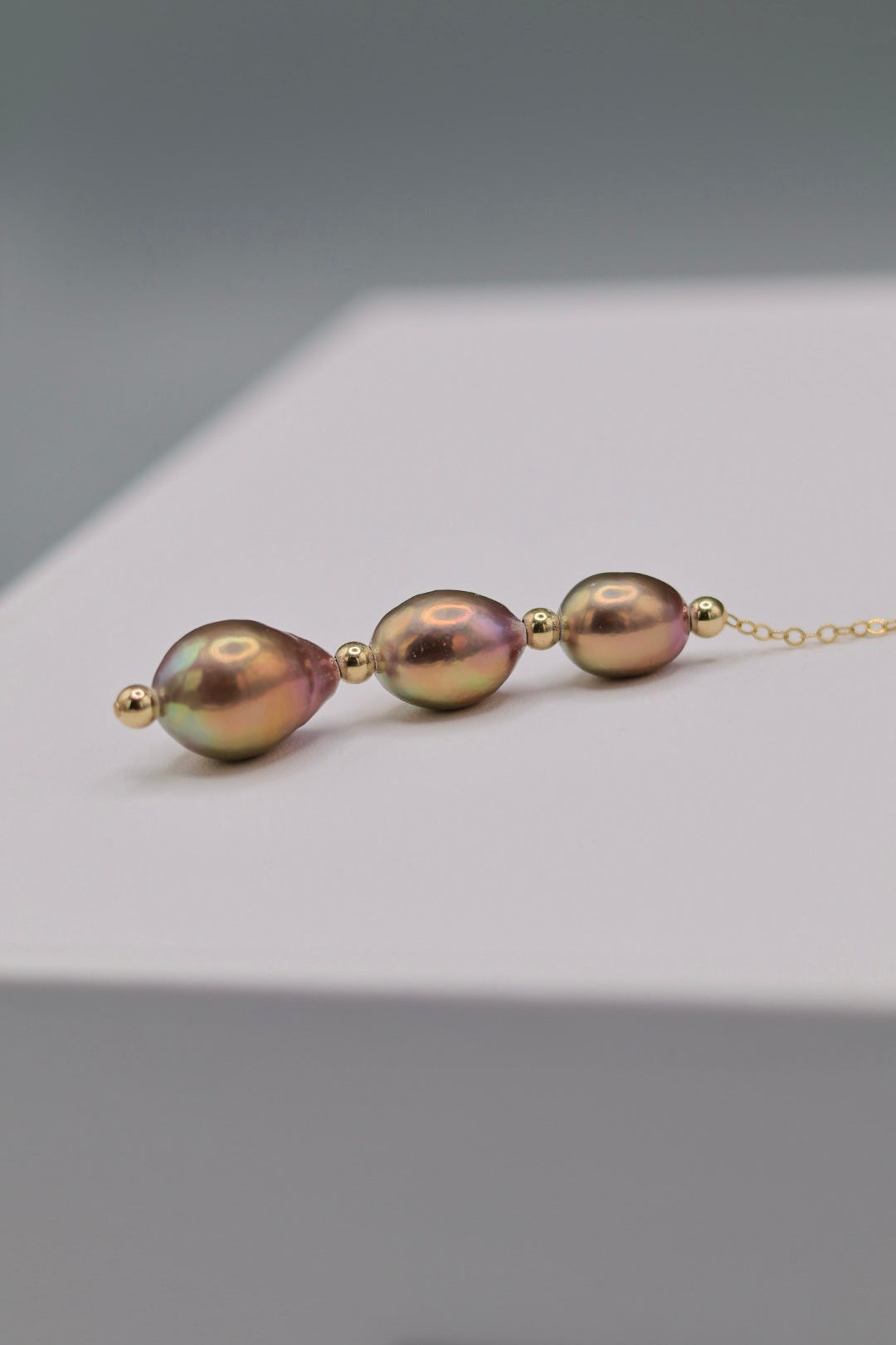 Collier fire & Sand posé couleurs de perles