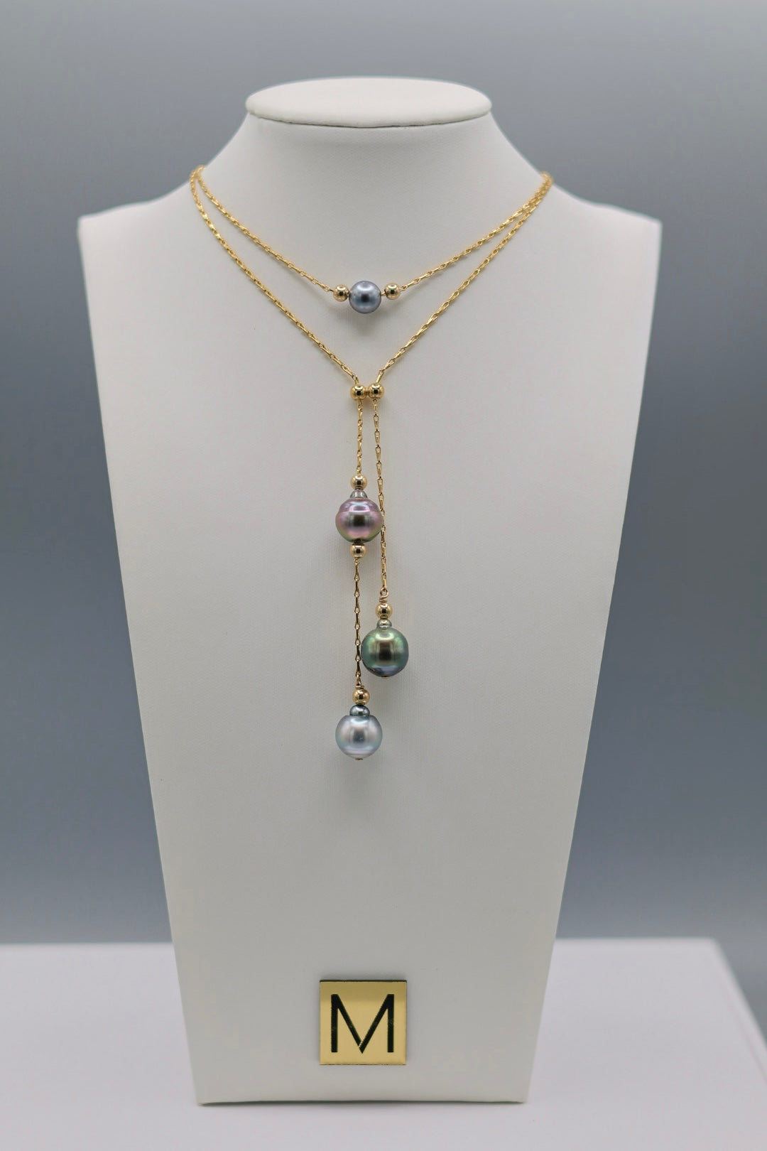 collier quatuor présentoir