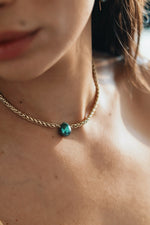 DIAMANT BLEU - Collier