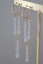 Boucles d'oreilles galaxie zoom