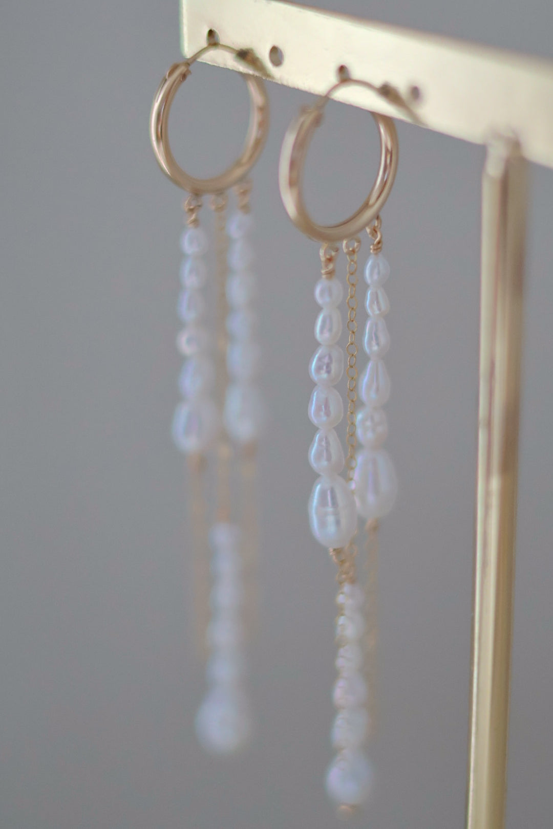 Boucles d'oreilles galaxie zoom