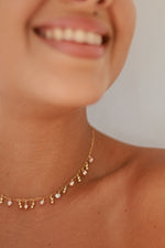 Collier Gloria porté