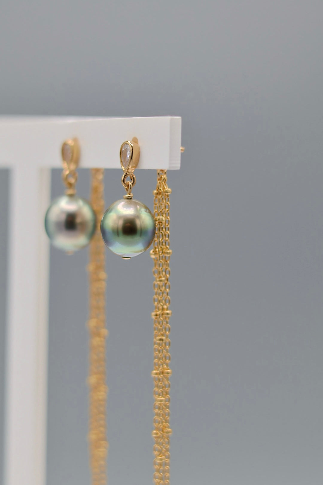 NUIT À BORA BORA - Boucles d'oreilles