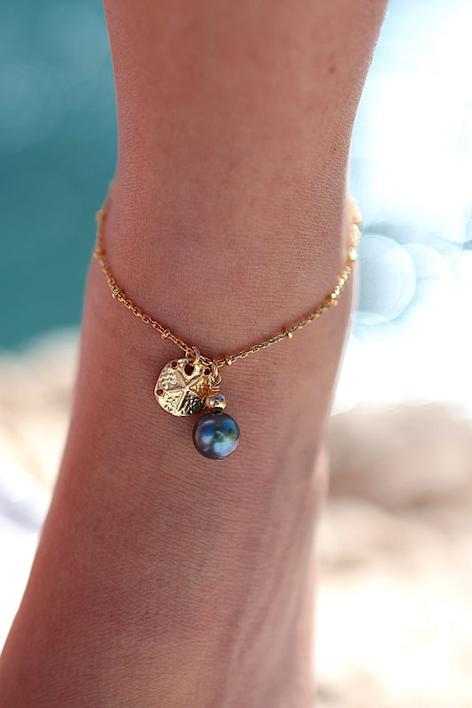 chaine de cheville sand dollar focus
